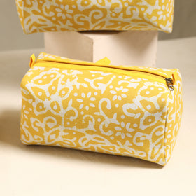  Handmade Cotton Toiletry Bags (Set of 3) 103 
