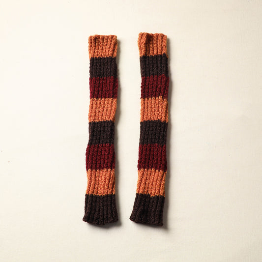 Multicolor - Kumaun Hand Knitted Woolen Leg Warmer 83