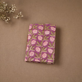 Handmade Paper Notebook in Floral Cover (7 x 5 in) 125