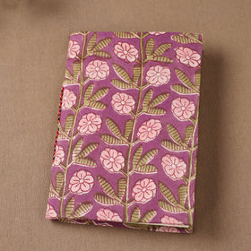 Handmade Paper Notebook in Floral Cover (7 x 5 in) 125