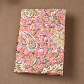 Handmade Paper Notebook in Floral Cover (7 x 5 in) 124