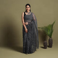 Tie-Dye Kota Doria Cotton Leheriya Saree 02