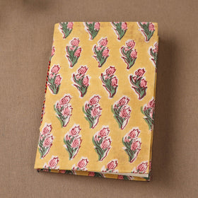 Handmade Paper Notebook in Floral Cover (7 x 5 in) 123
