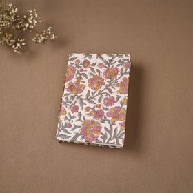 Handmade Paper Notebook in Floral Cover (7 x 5 in) 122