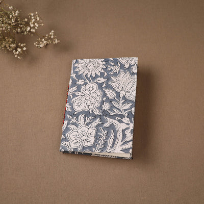 Handmade Paper Notebook in Floral Cover (7 x 5 in) 121