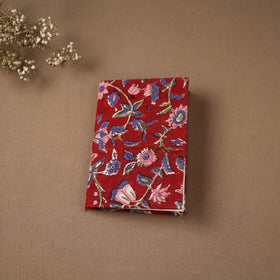 Handmade Paper Notebook in Floral Cover (7 x 5 in) 120
