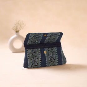 Embossed Leather Flap Hand Print Clutch  20