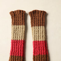 Multicolor - Kumaun Hand Knitted Woolen Leg Warmer 88