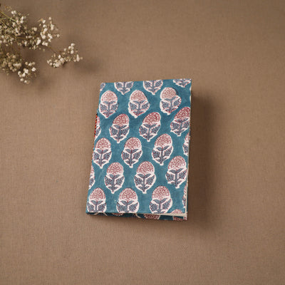 Handmade Paper Notebook in Floral Cover (7 x 5 in) 119