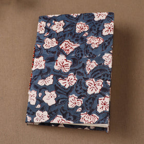 Handmade Paper Notebook in Floral Cover (7 x 5 in) 118