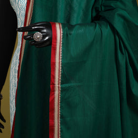 Green - dharwad mercerised cotton dupatta with border 74