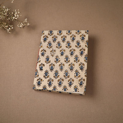 Handmade Paper Notebook in Ajrakh Cover (9 x 7 in) 51