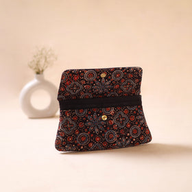 Embossed Leather Flap Hand Print Clutch  23