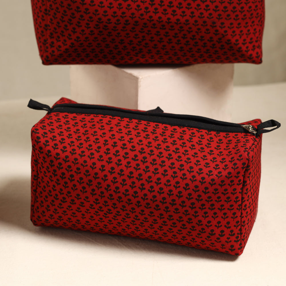 Cotton Toiletry Bag Set