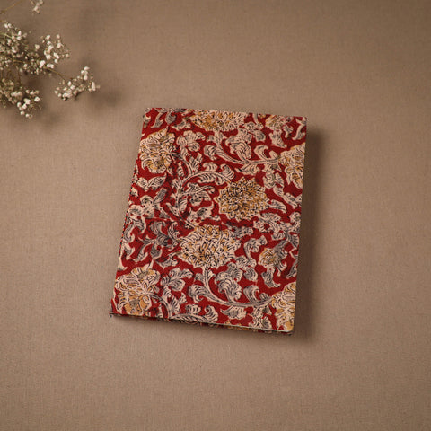 Red - Handmade Paper Notebook in Ajrakh Cover (9 x 7 in) 52
