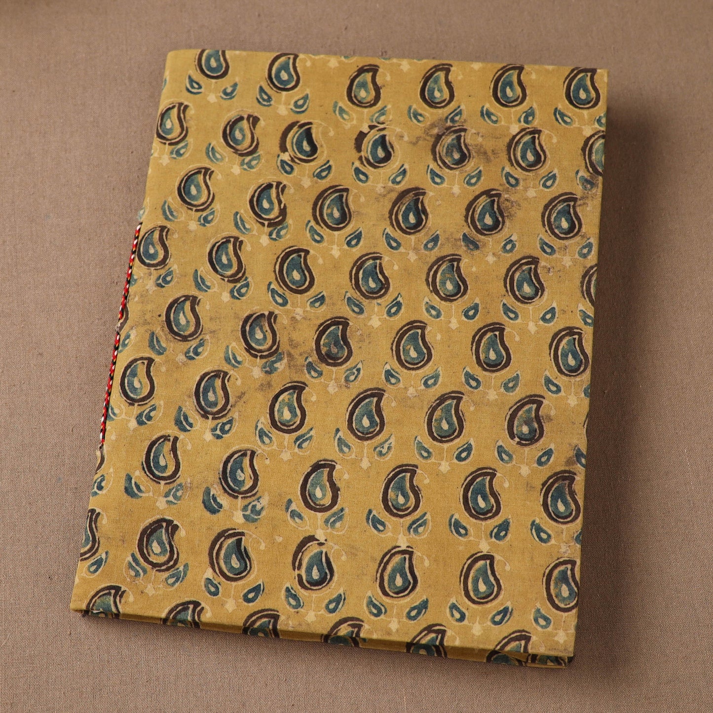 Handmade Paper Notebook in Ajrakh Cover (9 x 7 in) 54