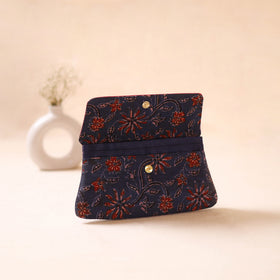 Embossed Leather Flap Hand Print Clutch  25