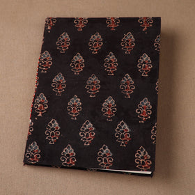 Handmade Paper Notebook in Ajrakh Cover (9 x 7 in) 56