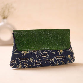 Embossed Leather Flap Hand Print Clutch  27