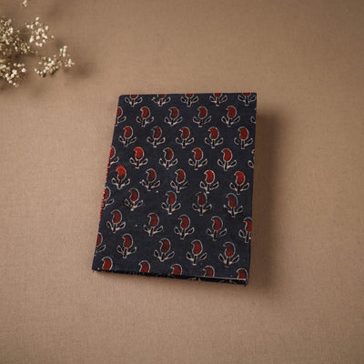 Handmade Paper Notebook in Ajrakh Cover (9 x 7 in) 62