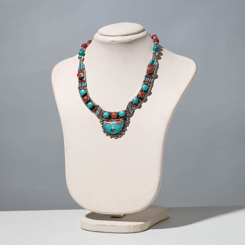 tibetan beadwork necklace