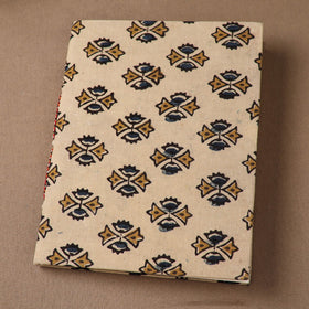 Handmade Paper Notebook in Ajrakh Cover (9 x 7 in) 64