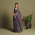 Buy Multicolor Tie-Dye Kota Doria Cotton Leheriya Saree