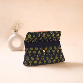 Embossed Leather Flap Hand Print Clutch  28