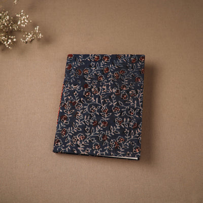 Handmade Paper Notebook in Ajrakh Cover (9 x 7 in) 65