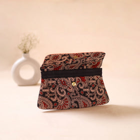 Embossed Leather Flap Hand Print Clutch  29