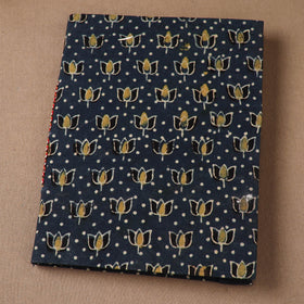 Handmade Paper Notebook in Ajrakh Cover (9 x 7 in) 66