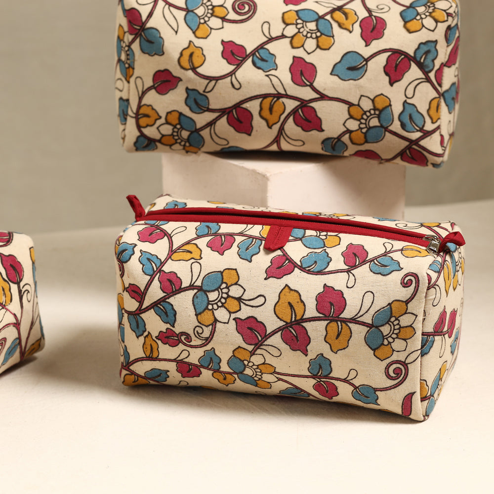 Cotton Toiletry Bag Set