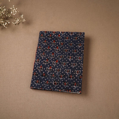 Handmade Paper Notebook in Ajrakh Cover (9 x 7 in) 68