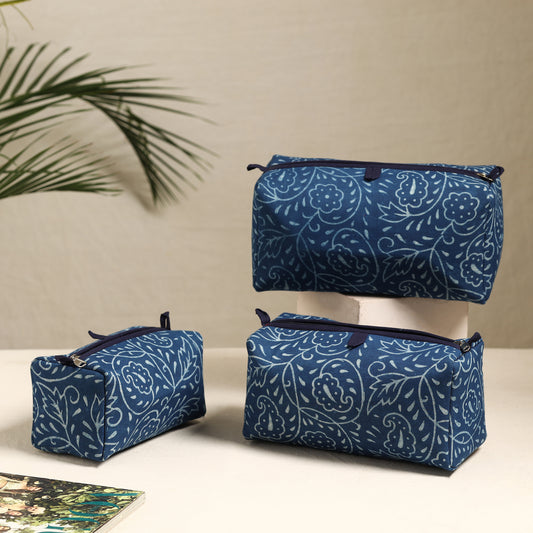 Cotton Toiletry Bag Set