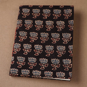 Handmade Paper Notebook in Ajrakh Cover (9 x 7 in) 71