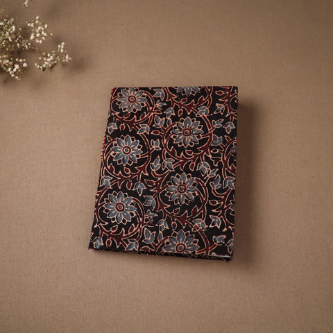 Black - Handmade Paper Notebook in Ajrakh Cover (9 x 7 in) 73
