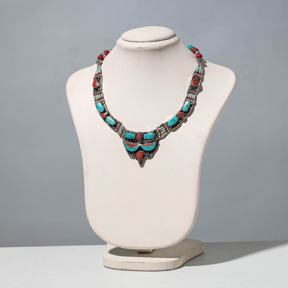  tibetan beadwork necklace