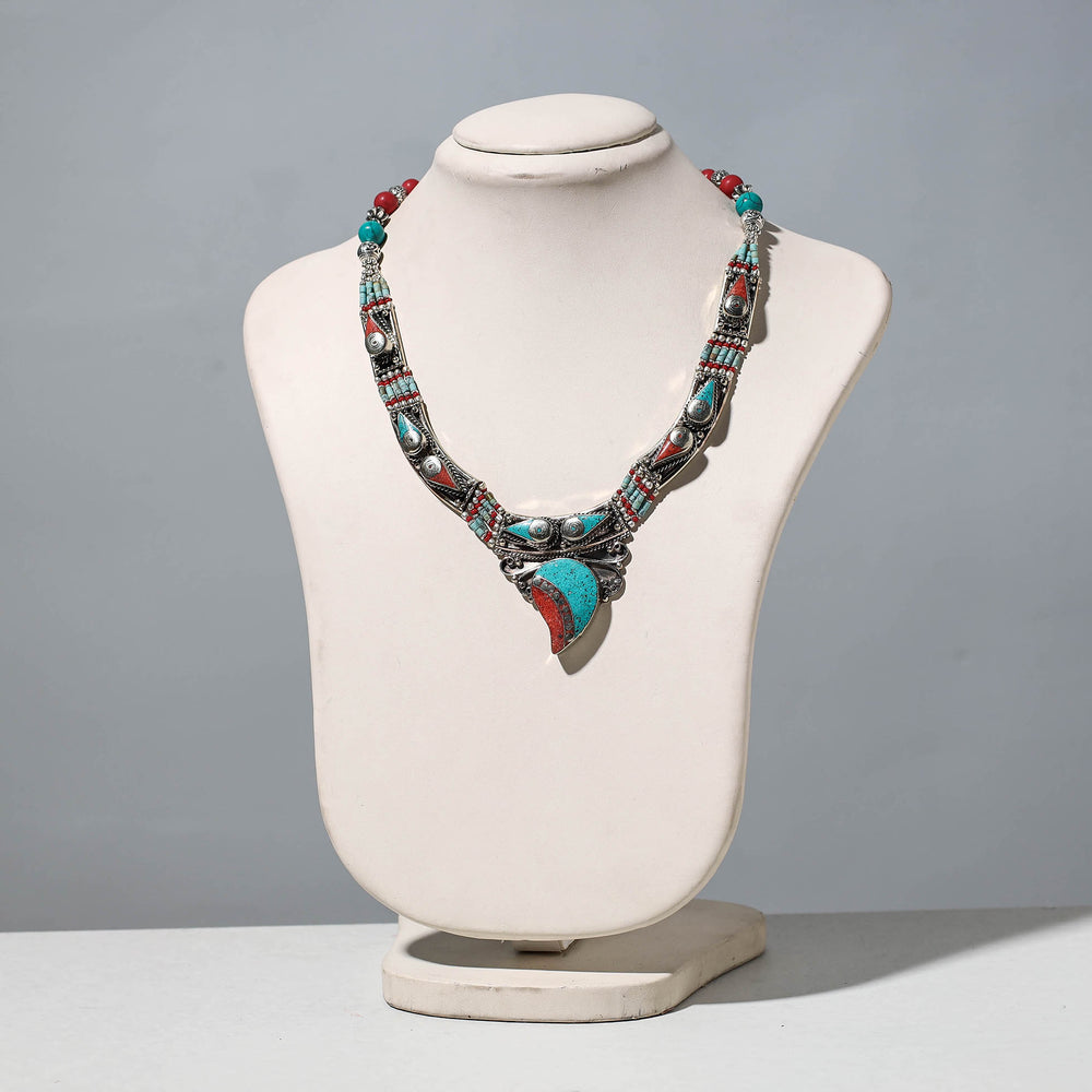  tibetan beadwork necklace