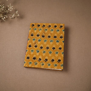 Handmade Paper Notebook in Ajrakh Cover (9 x 7 in) 79