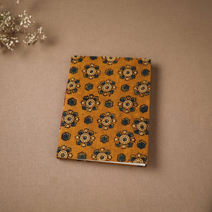 Handmade Paper Notebook in Ajrakh Cover (9 x 7 in) 81