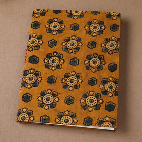 Handmade Paper Notebook in Ajrakh Cover (9 x 7 in) 81