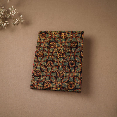 Handmade Paper Notebook in Ajrakh Cover (9 x 7 in) 83