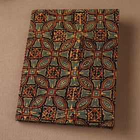 Handmade Paper Notebook in Ajrakh Cover (9 x 7 in) 83