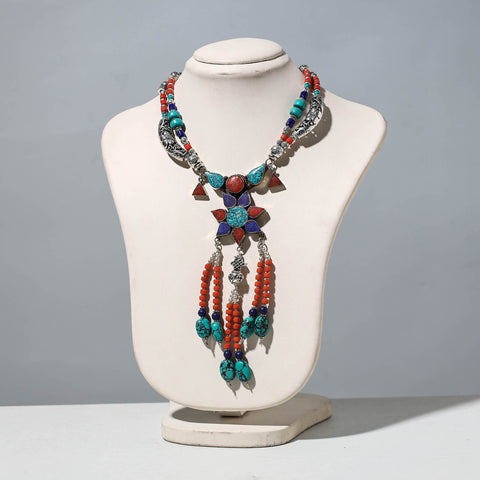 tibetan beadwork necklace