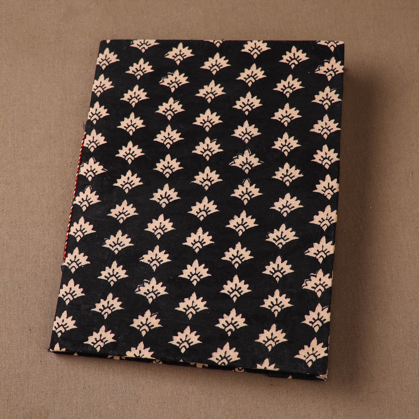 Handmade Paper Notebook in Floral Cover (9 x 7 in) 138