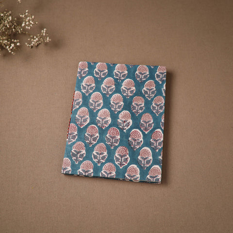 Handmade Paper Notebook in Floral Cover (9 x 7 in) 140