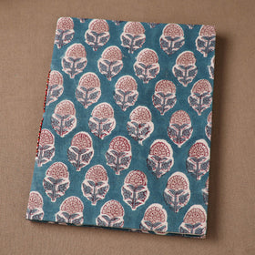Handmade Paper Notebook in Floral Cover (9 x 7 in) 140