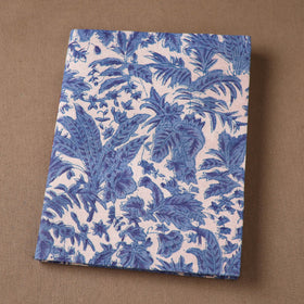 Handmade Paper Notebook in Floral Cover (9 x 7 in) 142