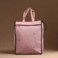 Pink Handcrafted Cotton Shopping Bag 10