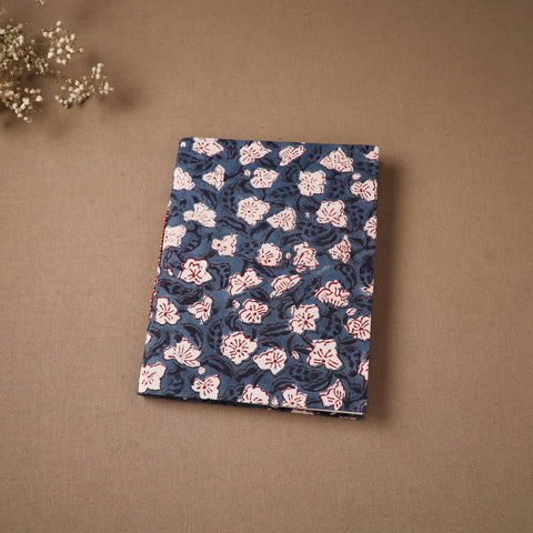 Handmade Paper Notebook in Floral Cover (9 x 7 in) 146
